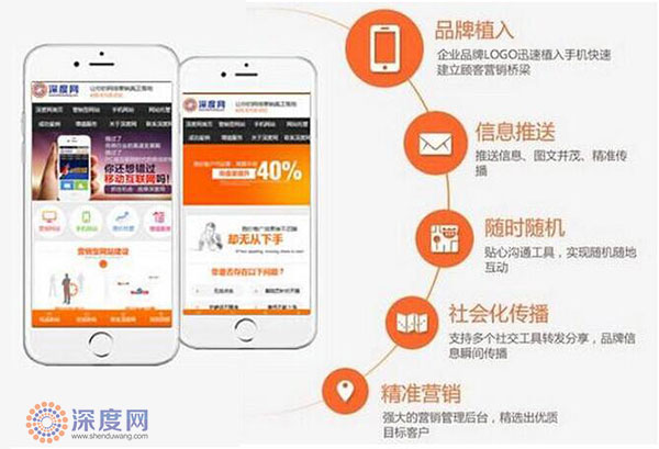 企業手機網站建設對企業移動端營銷的作用